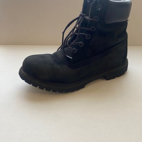 Timberland Black Leather Boots Size 7 8658A 200 Gram - Picture 11 of 11